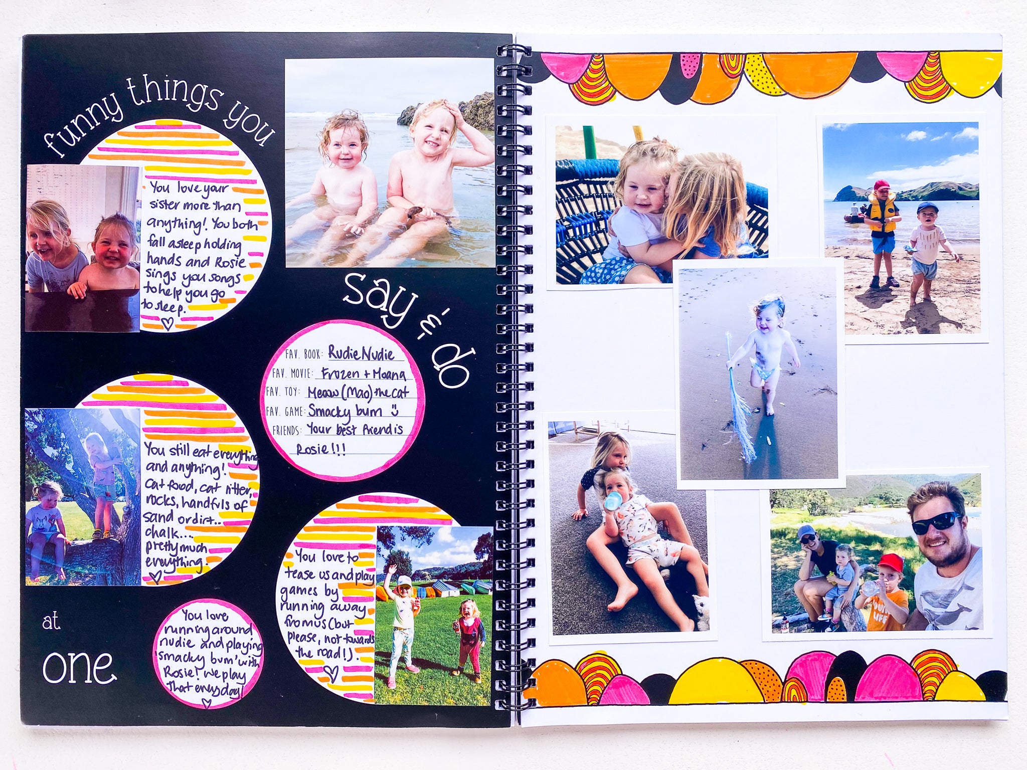 Backdating Your Blueberry Co Memory Book