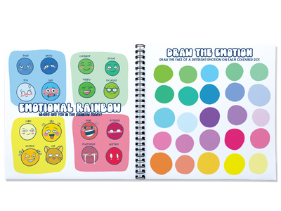 Cool Calm Kids Mindfulness Journal + Sticker Set